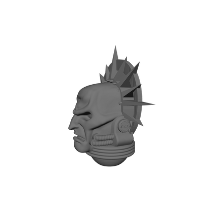Sanguis Warrior Order Death Mask Helmet Swap V2 compatible with JoyToy 1:18 scale armored action figures custom resin head swap