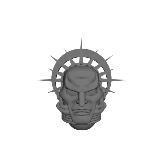 Sanguis Warrior Order Death Mask Helmet Swap V2 compatible with JoyToy 1:18 scale armored action figures custom resin head swap