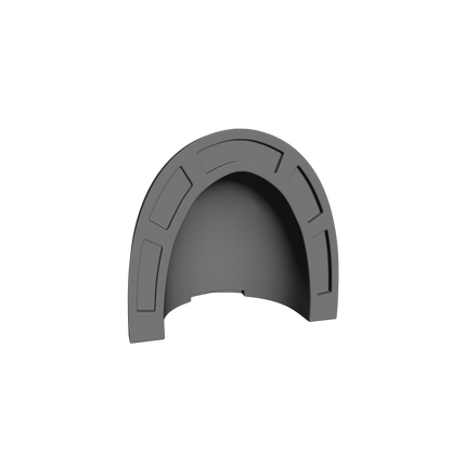 10x Sanguis Warrior Order Type 6 V2-02 shoulder pads compatible with 28mm-32mm scale miniatures