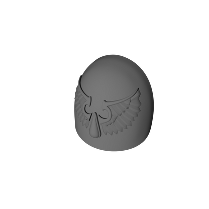 10x Sanguis Warrior Order Type 6 V2-02 shoulder pads compatible with 28mm-32mm scale miniatures