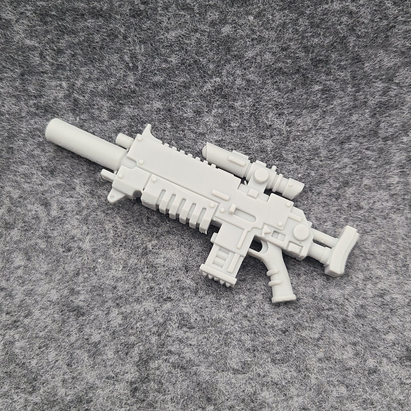 Sentinel Pattern Sniper Rifle custom resin long-range weapon compatible with JoyToy 1:18 scale armored action figures.