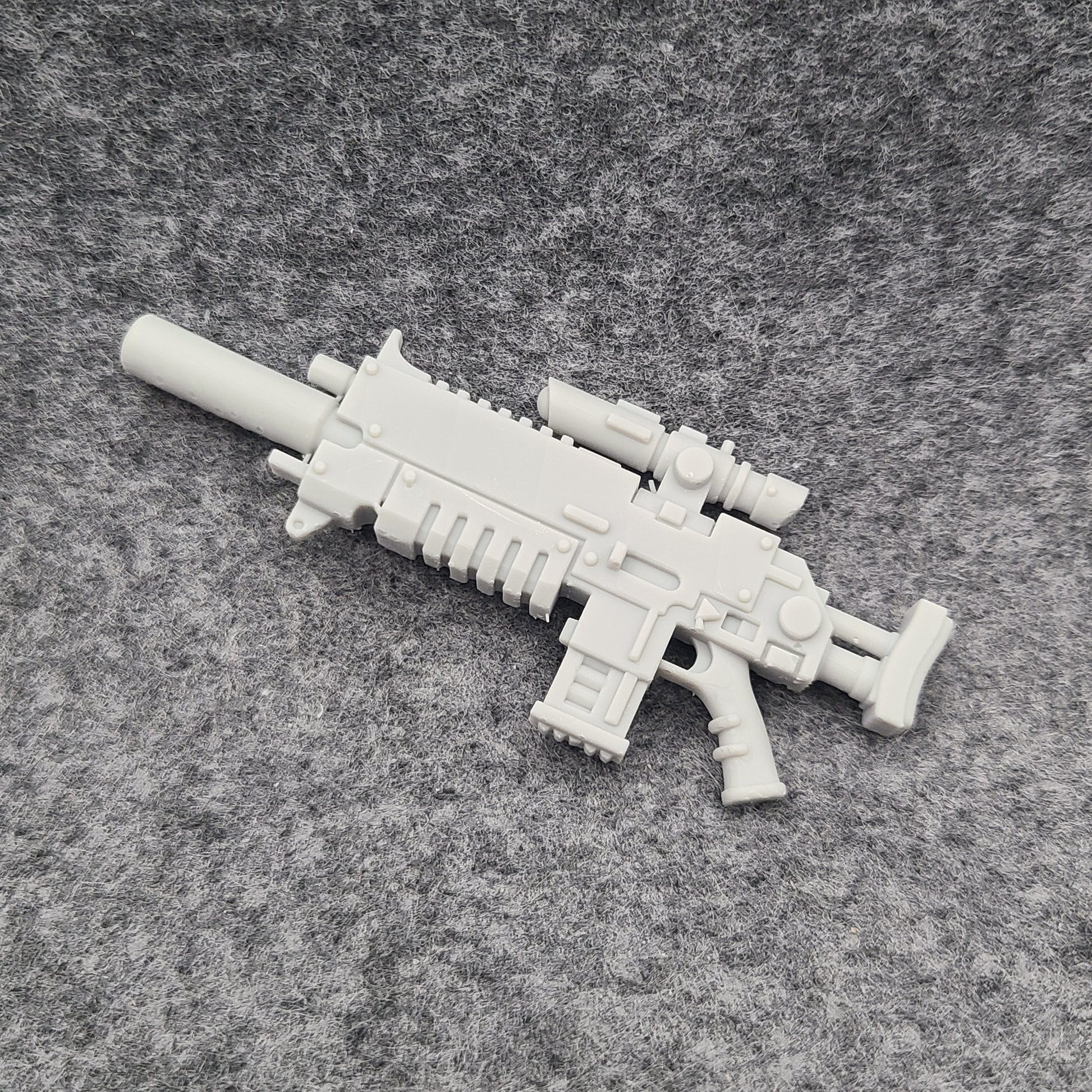 Sentinel Pattern Sniper Rifle custom resin long-range weapon compatible with JoyToy 1:18 scale armored action figures.