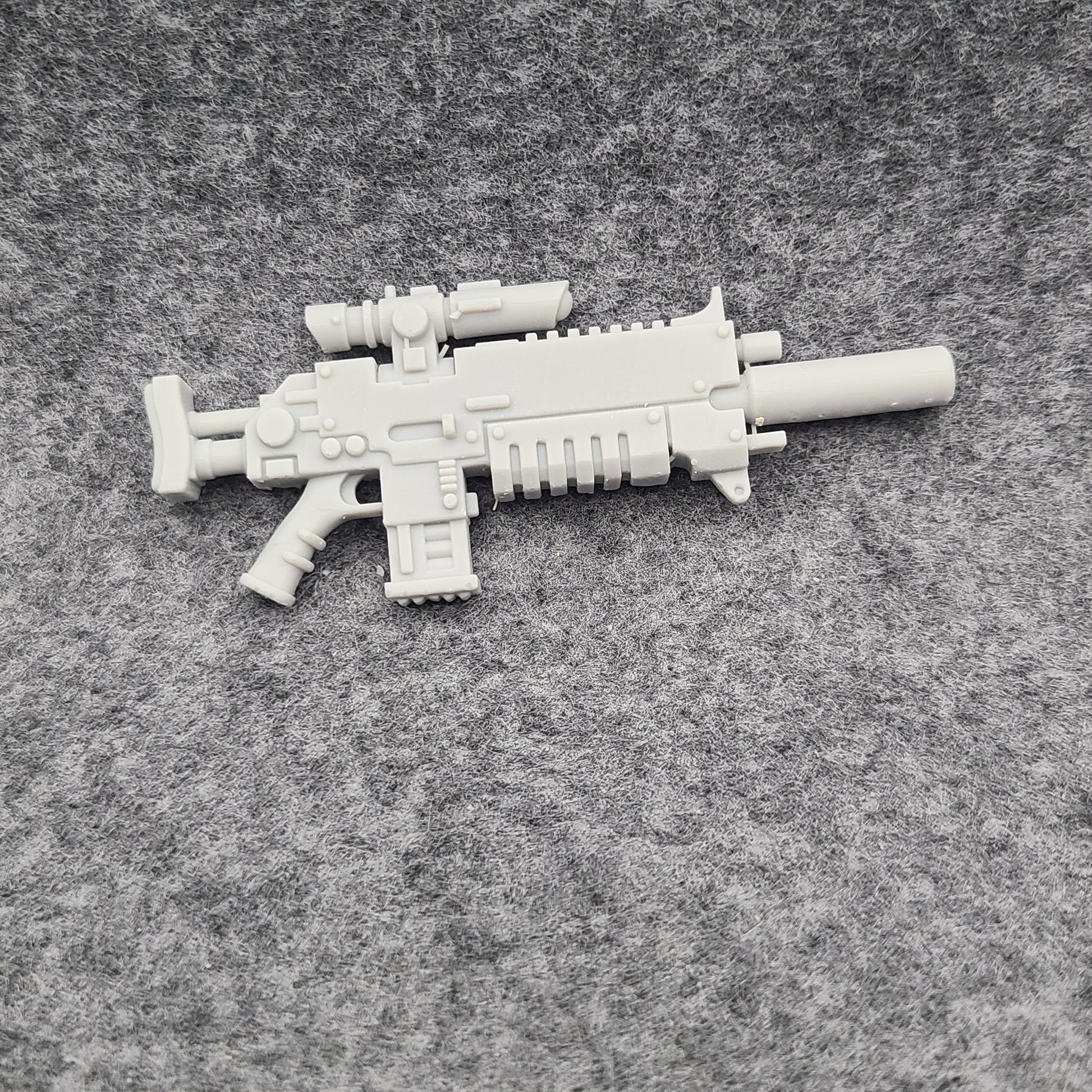 Sentinel Pattern Sniper Rifle custom resin long-range weapon compatible with JoyToy 1:18 scale armored action figures.
