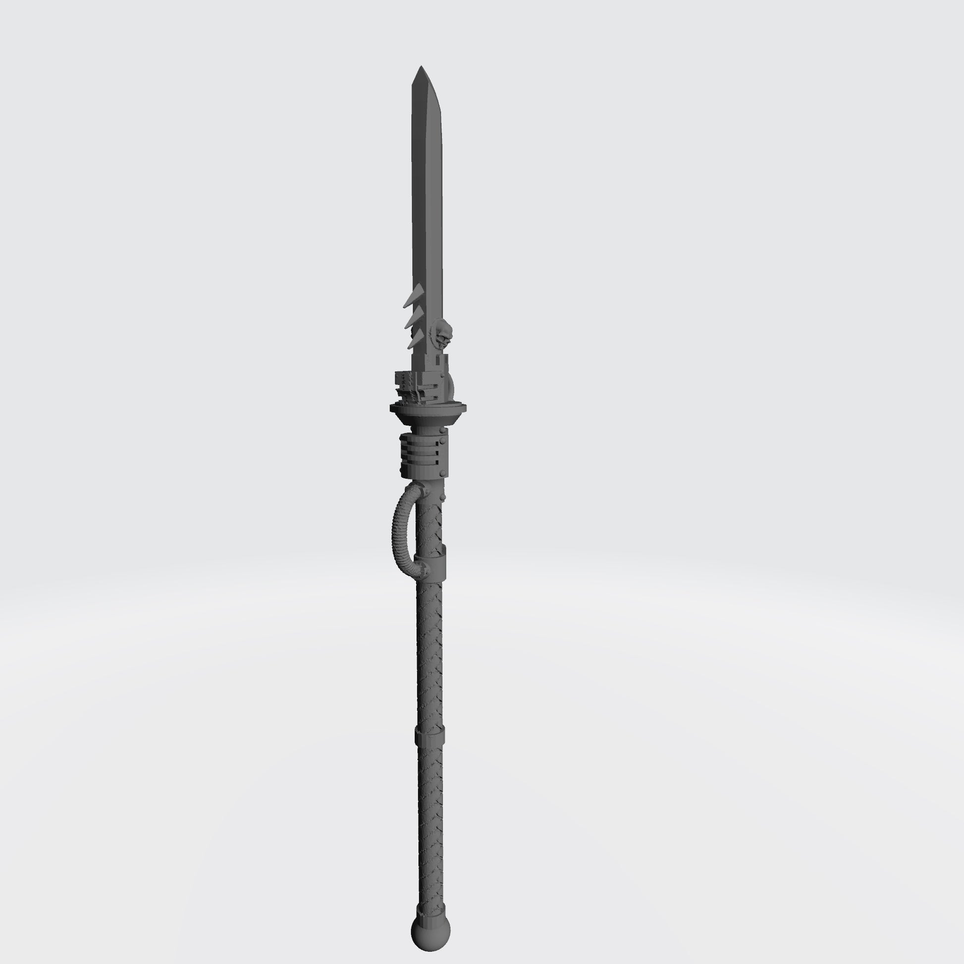 Soul Haunters Warrior Order Power Spear compatible with JoyToy 1:18 scale armored action figures custom resin weapon