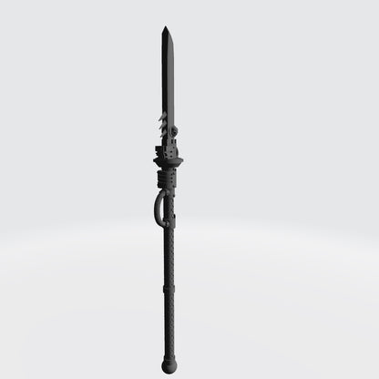 Soul Haunters Warrior Order Power Spear compatible with JoyToy 1:18 scale armored action figures custom resin weapon