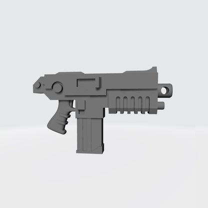 Striker Combat Rifle Manticore Pattern V1 custom resin weapon compatible with JoyToy 1:18 scale armored action figures