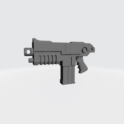 Striker Combat Rifle Manticore Pattern V1 custom resin weapon compatible with JoyToy 1:18 scale armored action figures