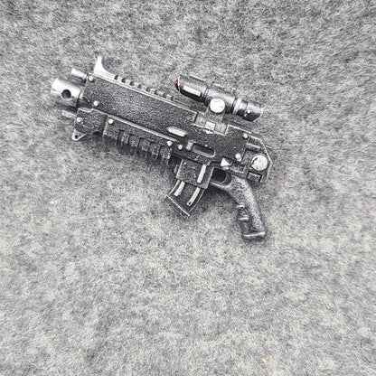 Striker Combat Rifle with Scope custom resin weapon compatible with JoyToy 1:18 scale armored action figures.