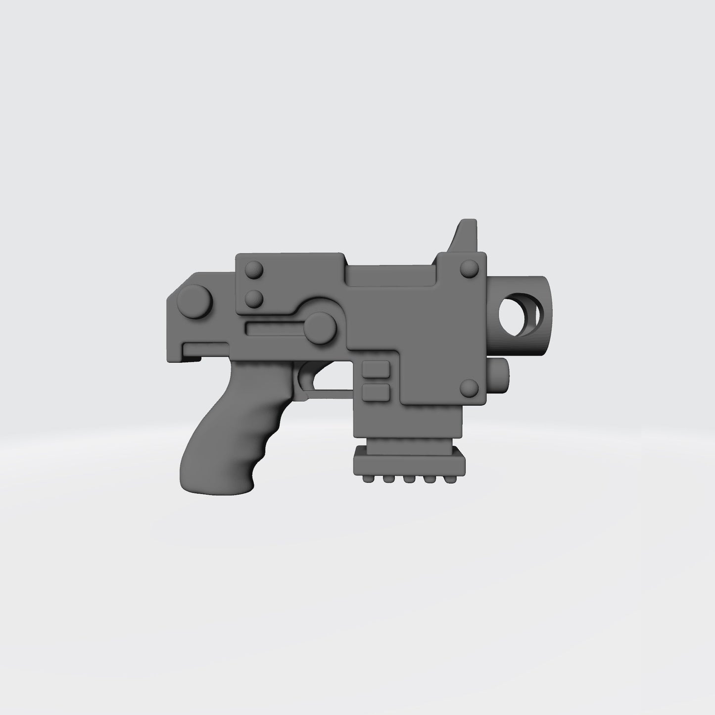 Striker Pistol Deluxe Grip compatible with JoyToy 1:18 scale armored action figures custom resin weapon