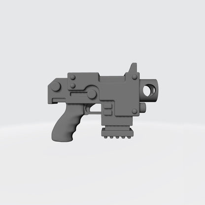 Striker Pistol Deluxe Grip compatible with JoyToy 1:18 scale armored action figures custom resin weapon