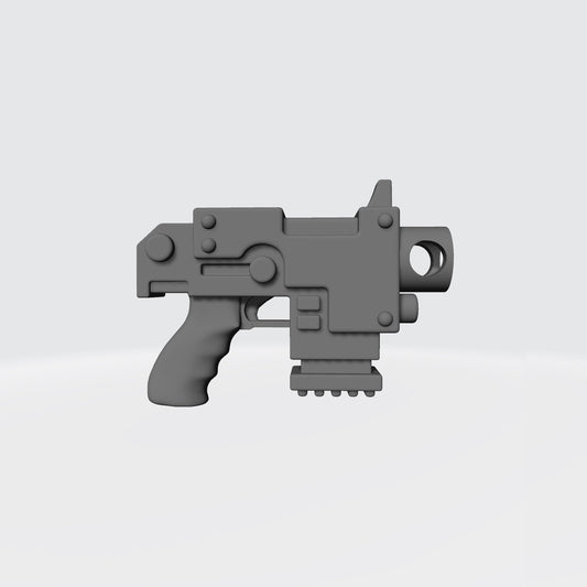 Striker Pistol Deluxe Grip compatible with JoyToy 1:18 scale armored action figures custom resin weapon