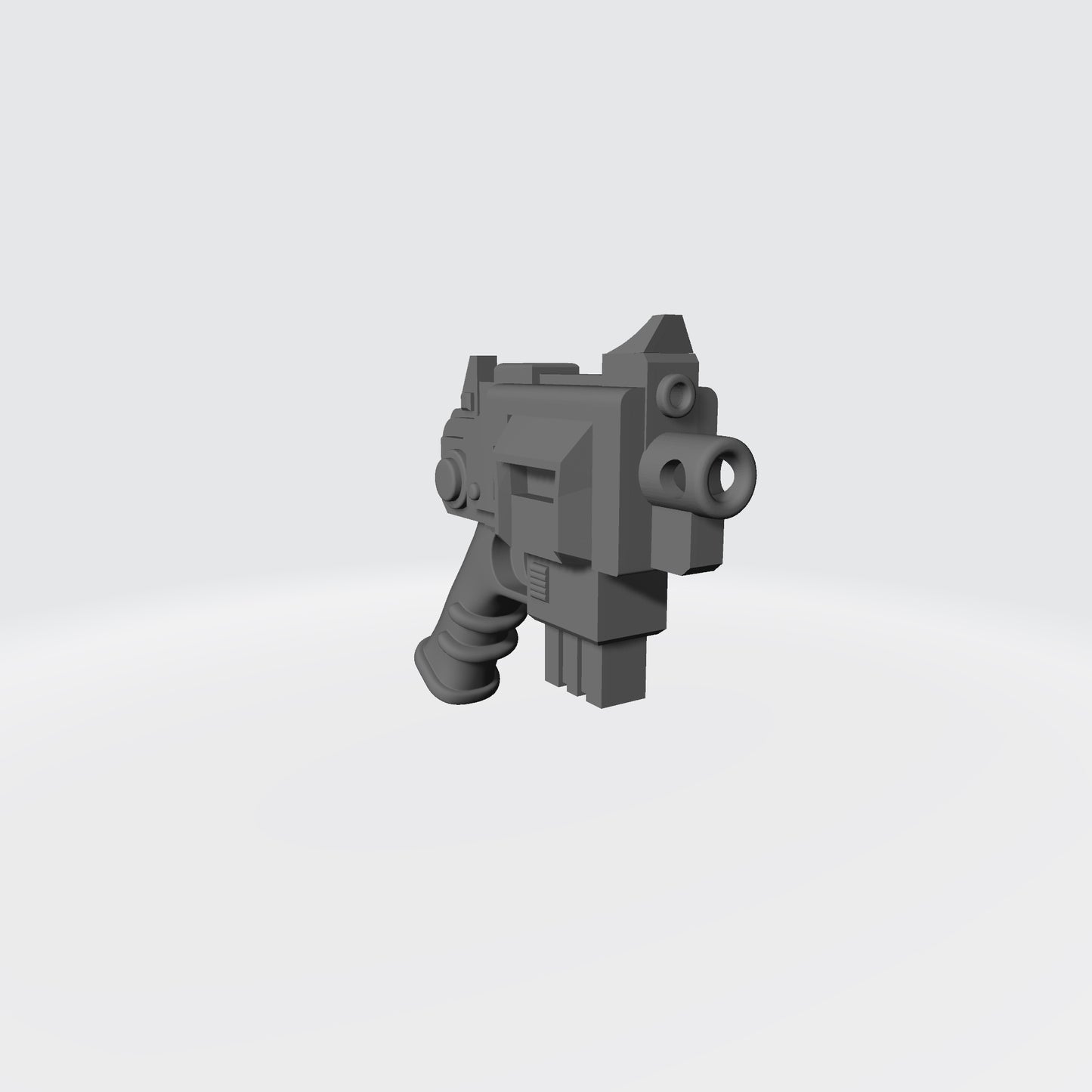 Striker Pistol Type 1 custom resin weapon compatible with JoyToy 1:18 scale armored action figures.