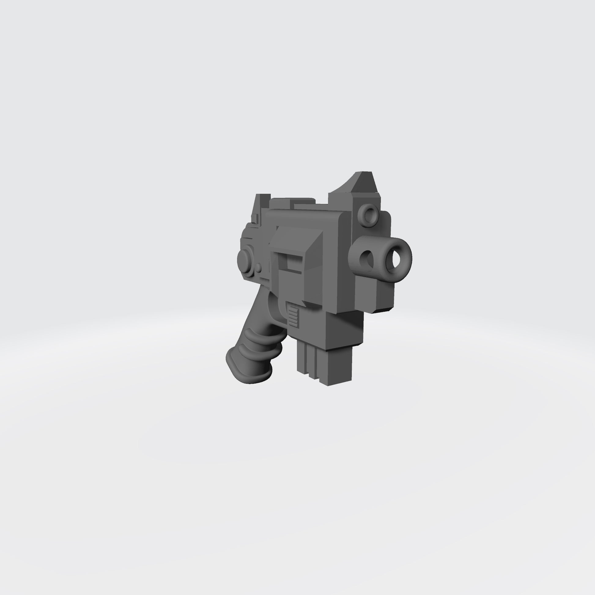 Striker Pistol Type 1 custom resin weapon compatible with JoyToy 1:18 scale armored action figures.