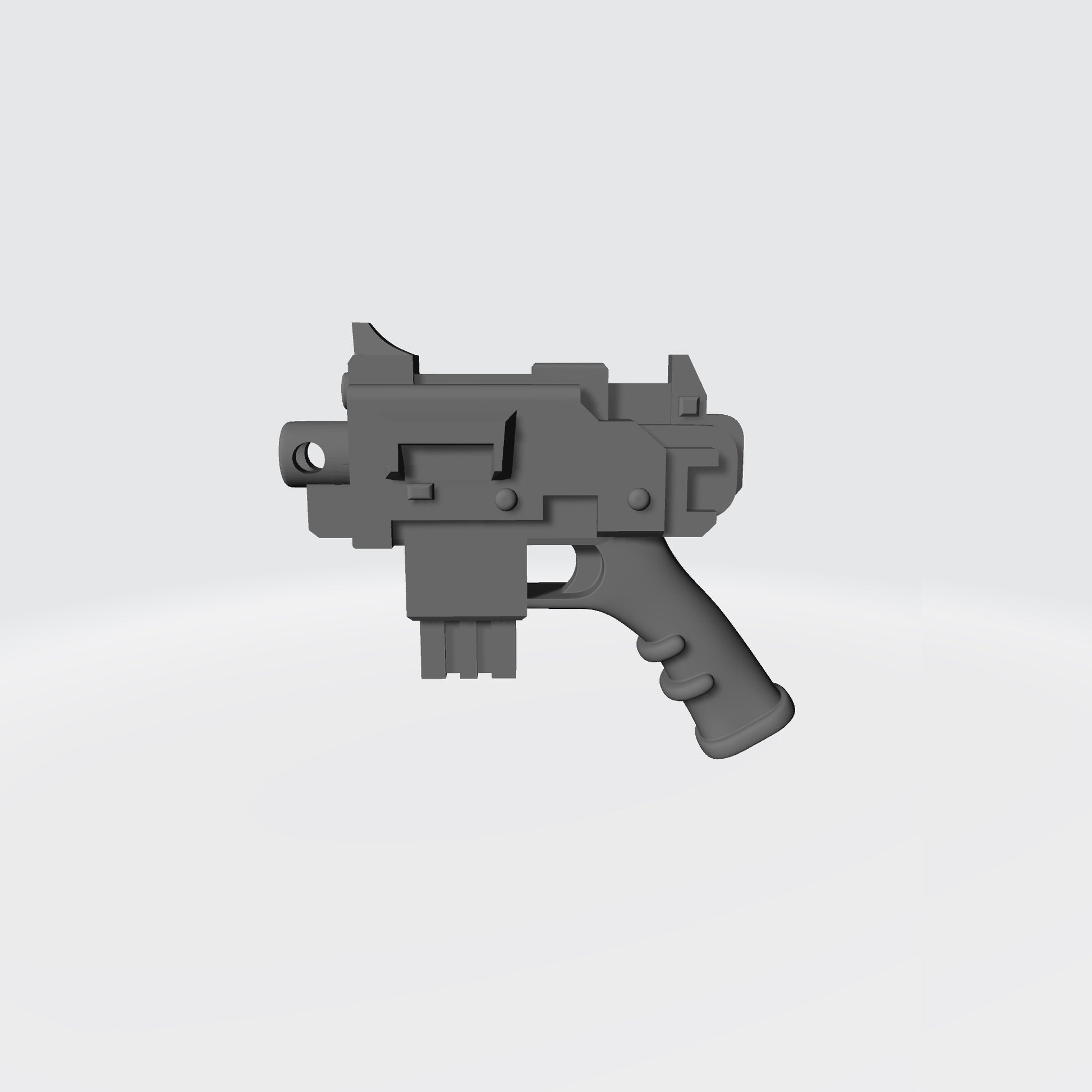 Striker Pistol Type 1 custom resin weapon compatible with JoyToy 1:18 scale armored action figures.