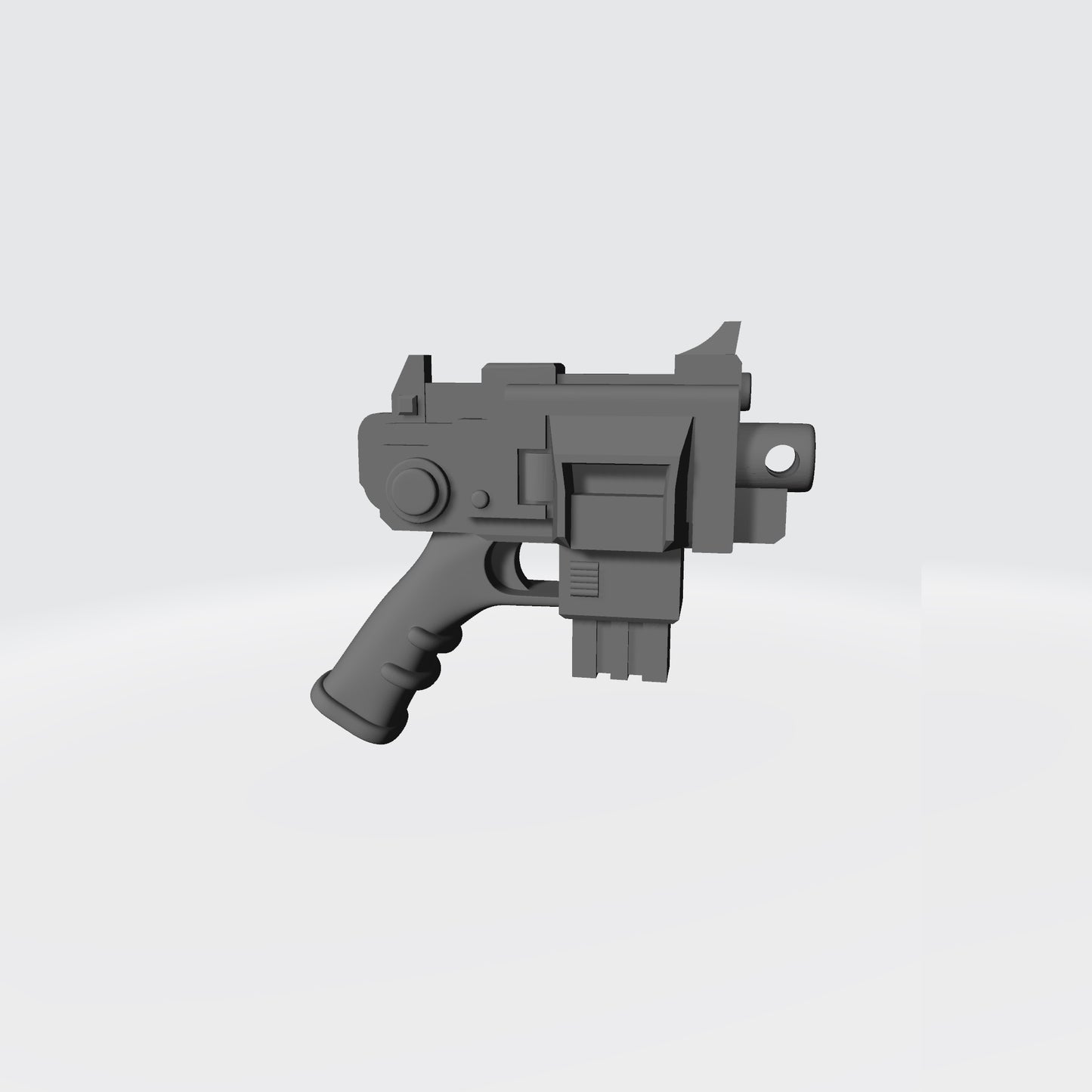 Striker Pistol Type 1 custom resin weapon compatible with JoyToy 1:18 scale armored action figures.