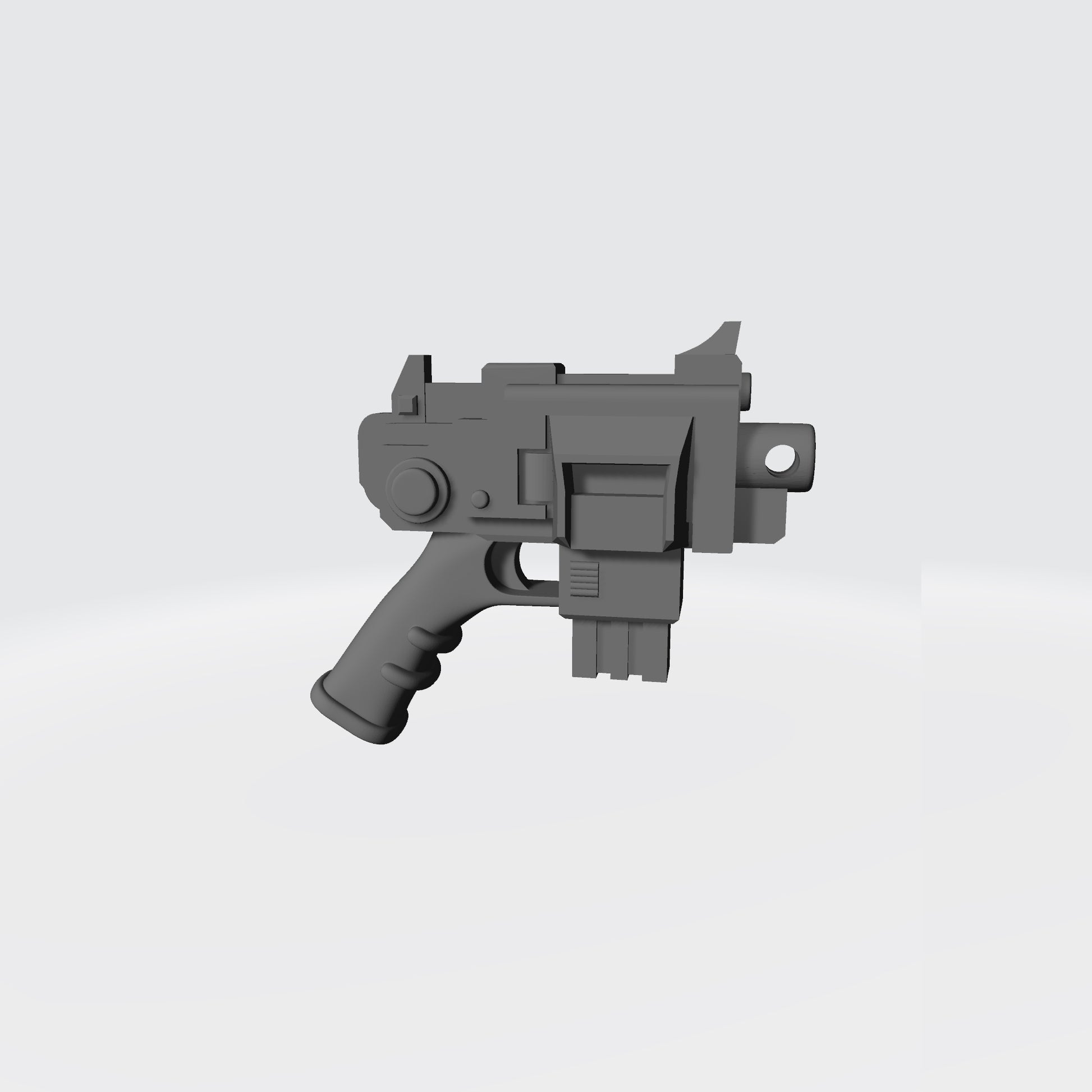 Striker Pistol Type 1 custom resin weapon compatible with JoyToy 1:18 scale armored action figures.