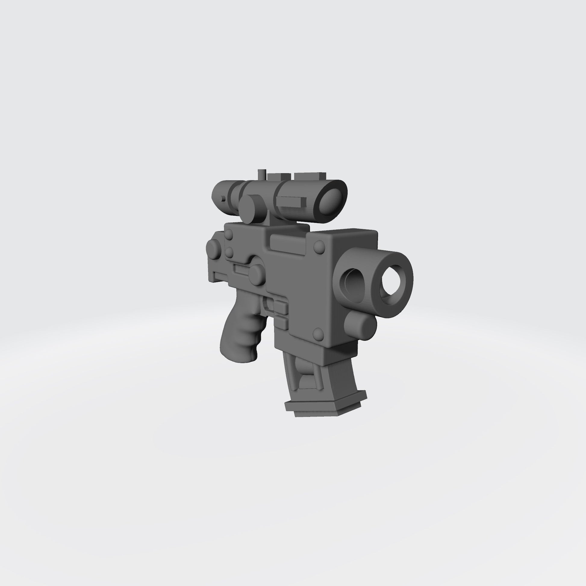 Striker Pistol with Optic compatible with JoyToy 1:18 scale armored action figures