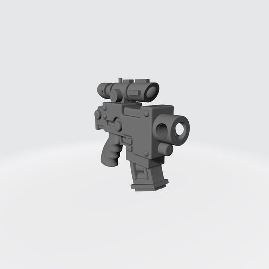 Striker Pistol with Optic compatible with JoyToy 1:18 scale armored action figures