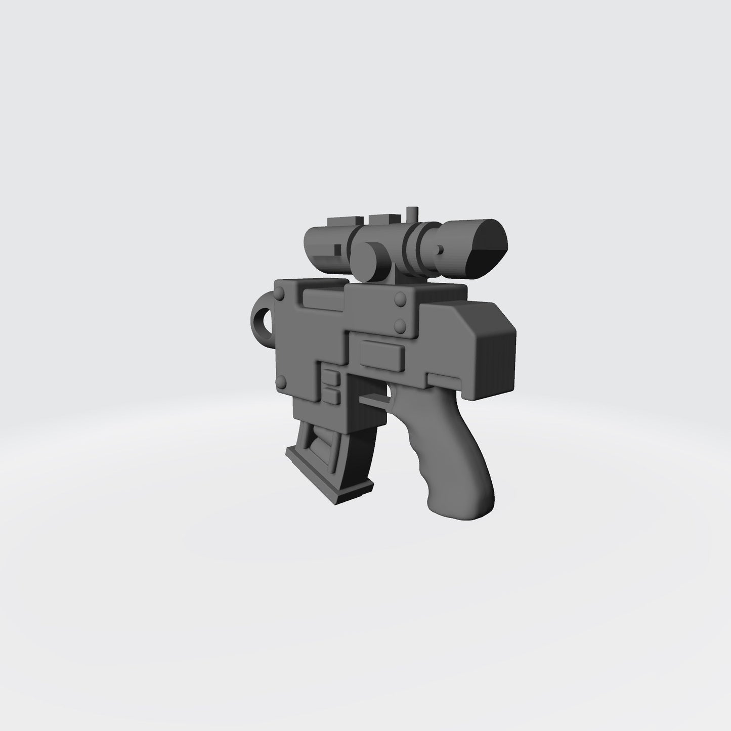 Striker Pistol with Optic compatible with JoyToy 1:18 scale armored action figures