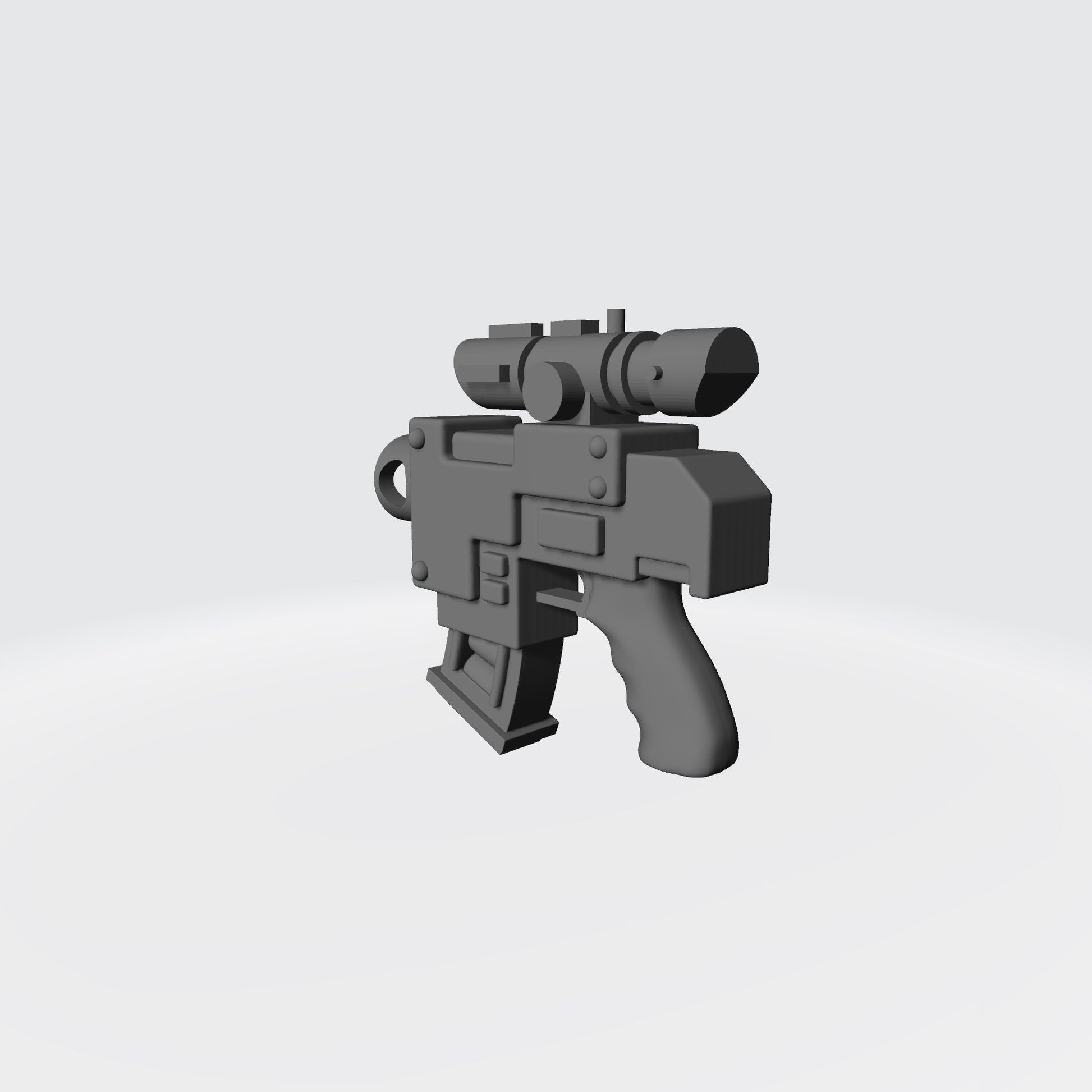 Striker Pistol with Optic compatible with JoyToy 1:18 scale armored action figures
