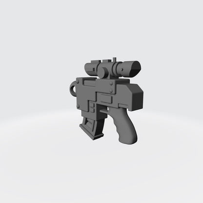 Striker Pistol with Optic compatible with JoyToy 1:18 scale armored action figures