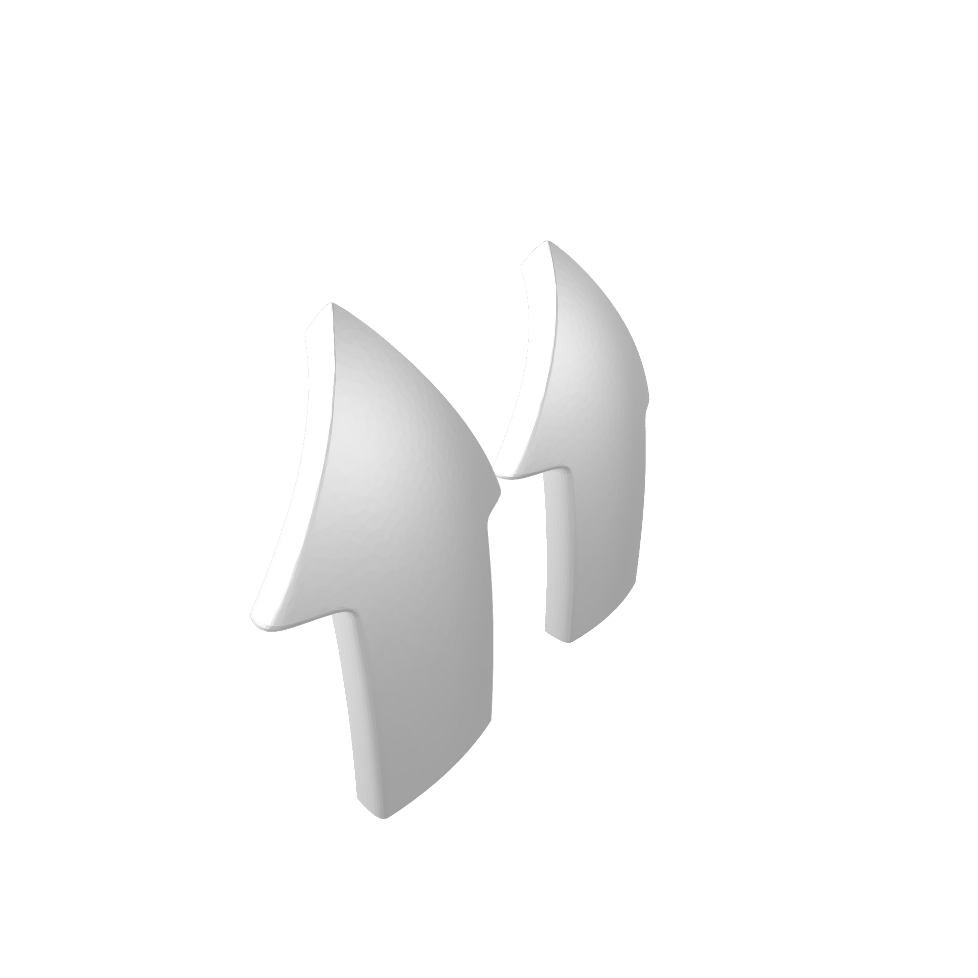 Two Tactical Arrow knee pad decals in custom resin compatible with JoyToy 1:18 scale armored action figures.