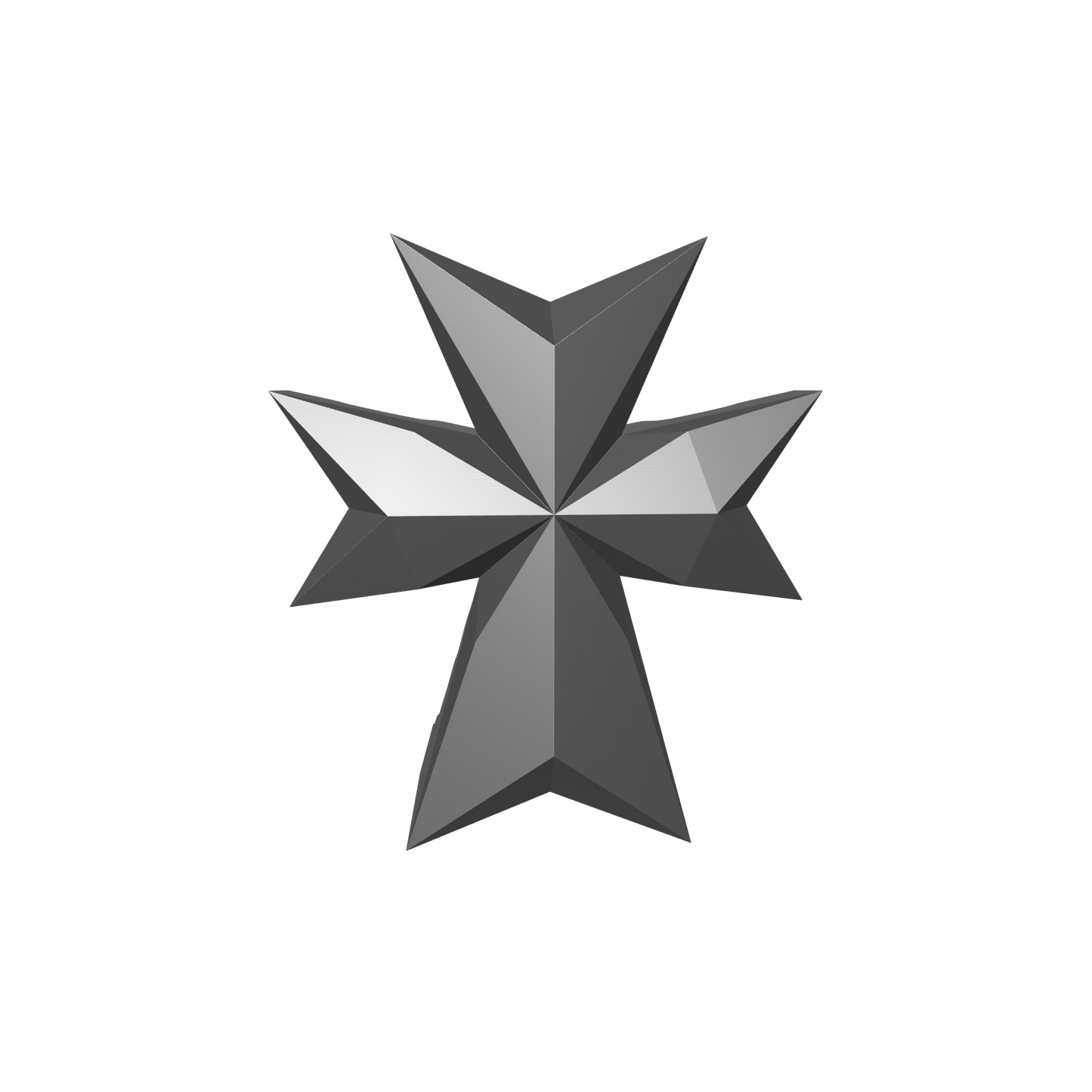 Templar Warrior Order Chest Heraldry Maltese Cross Emblem resin armor upgrade for 1:18 Scale Grimdark Armored Soldier figures compatible with JoyToy