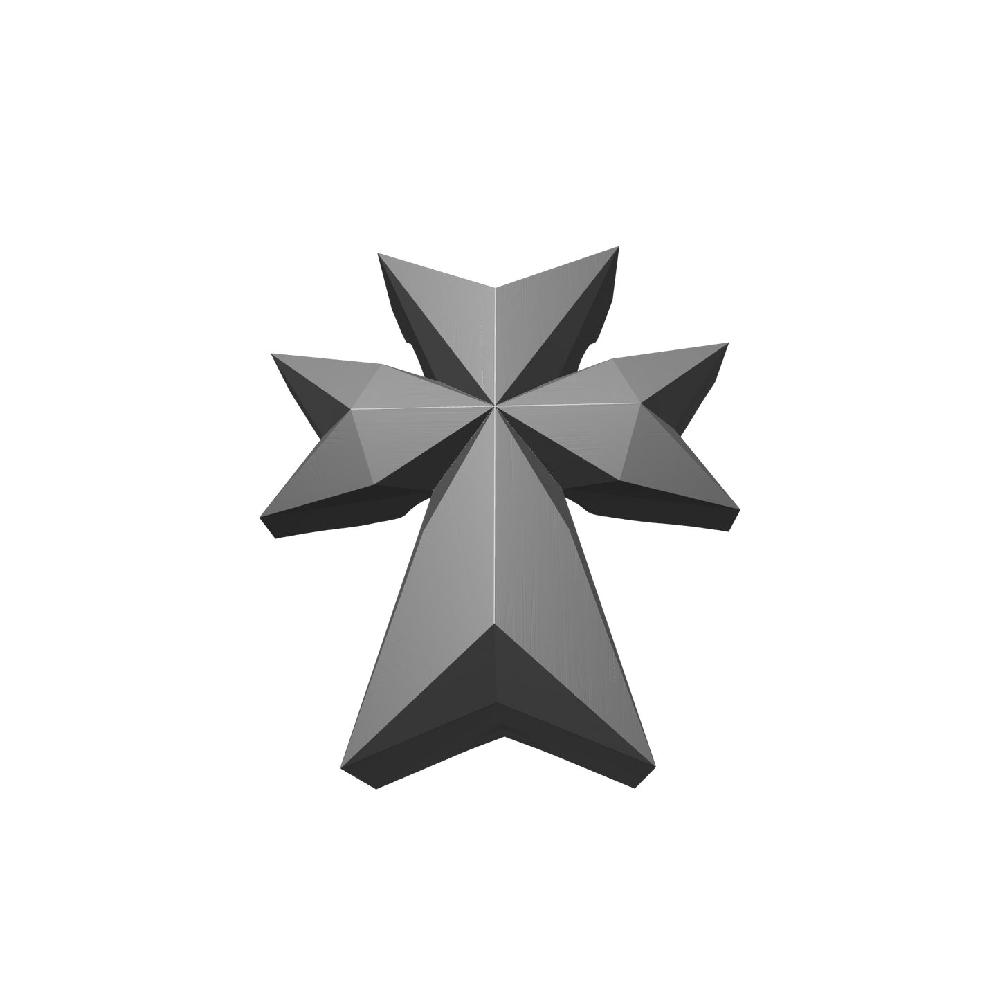 Templar Warrior Order Chest Heraldry Maltese Cross Emblem resin armor upgrade for 1:18 Scale Grimdark Armored Soldier figures compatible with JoyToy
