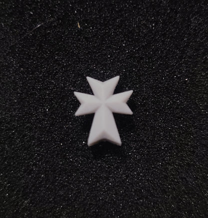 Templar Warrior Order Chest Heraldry Maltese Cross Emblem resin armor upgrade for 1:18 Scale Grimdark Armored Soldier figures compatible with JoyToy