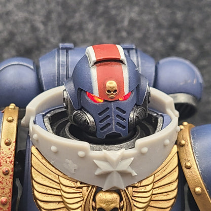 Templar Warrior Order Gorget with Cross Heraldry resin neck armor for 1:18 Scale Grimdark Armored Soldier Upgrades compatible with JoyToy figures