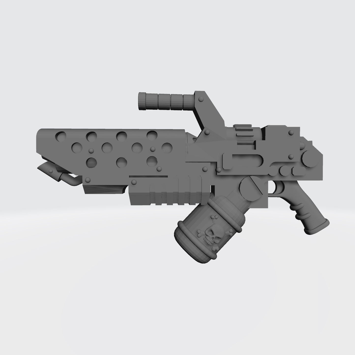 Templar Warrior Order Pyreblaster Heavy Weapon compatible with JoyToy 1:18 scale armored action figures