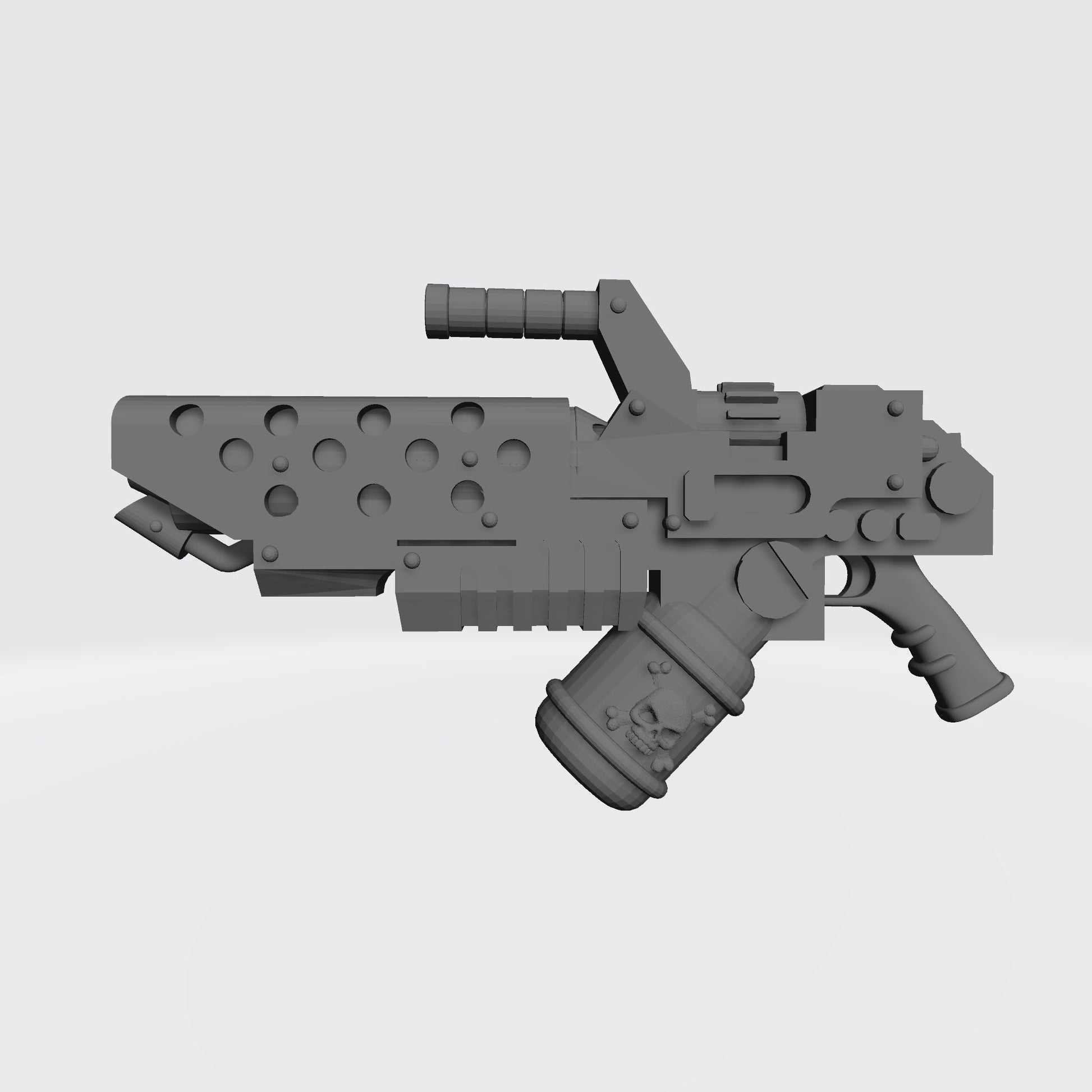 Templar Warrior Order Pyreblaster Heavy Weapon compatible with JoyToy 1:18 scale armored action figures