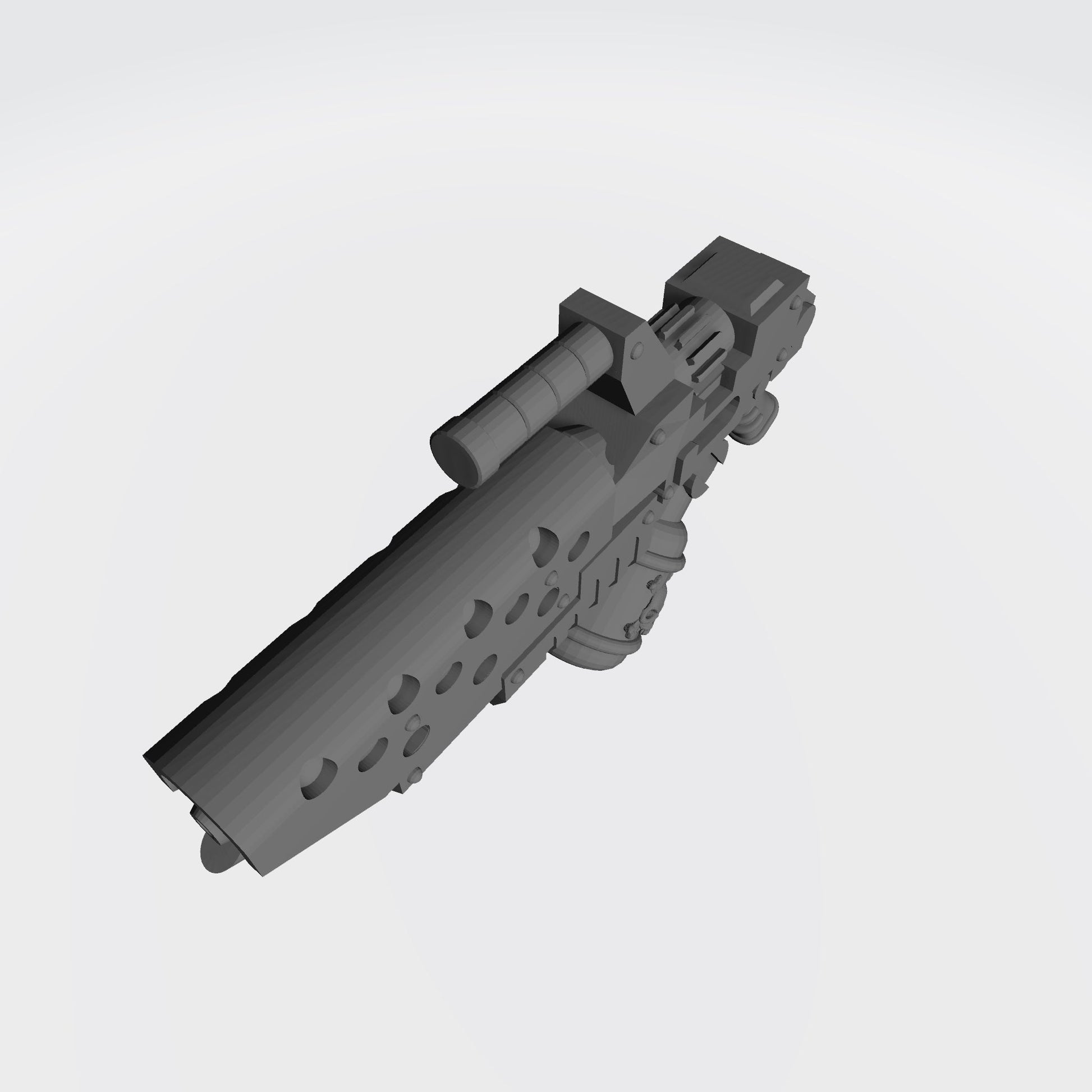 Templar Warrior Order Pyreblaster Heavy Weapon compatible with JoyToy 1:18 scale armored action figures