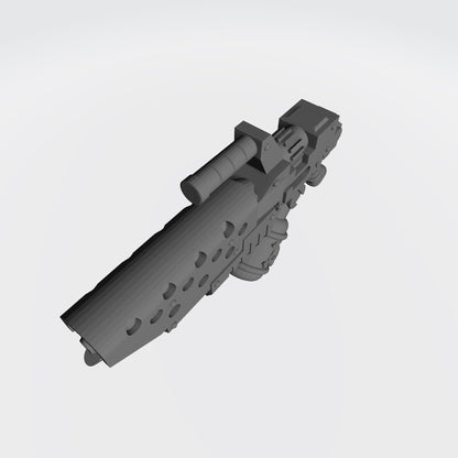 Templar Warrior Order Pyreblaster Heavy Weapon compatible with JoyToy 1:18 scale armored action figures