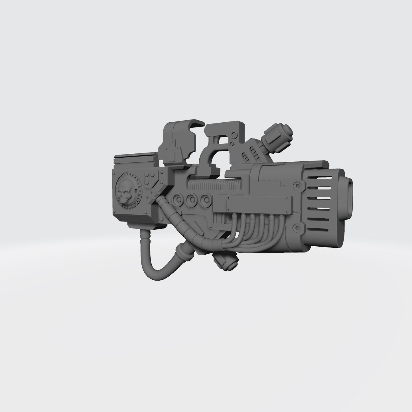 Terminator Heavy Energy Cannon V2 custom resin weapon compatible with JoyToy 1:18 scale Terminator action figures