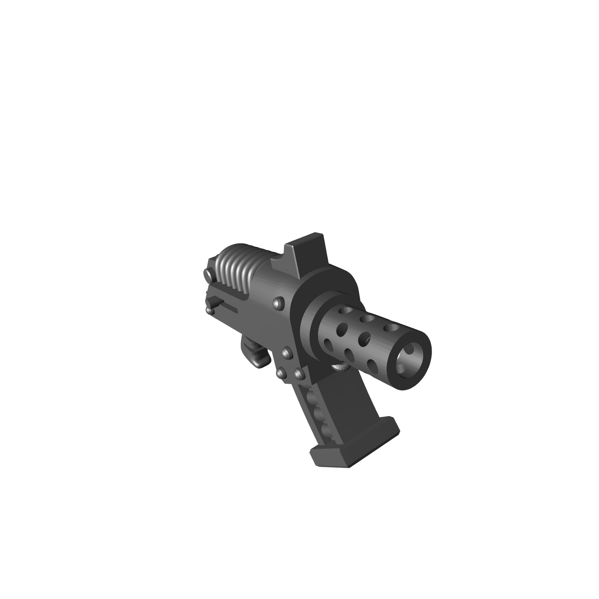 Thunder Warrior Striker Bolter Crusader Type 30 Ver. 1 compatible with JoyToy 1:18 scale armored action figures custom resin weapon