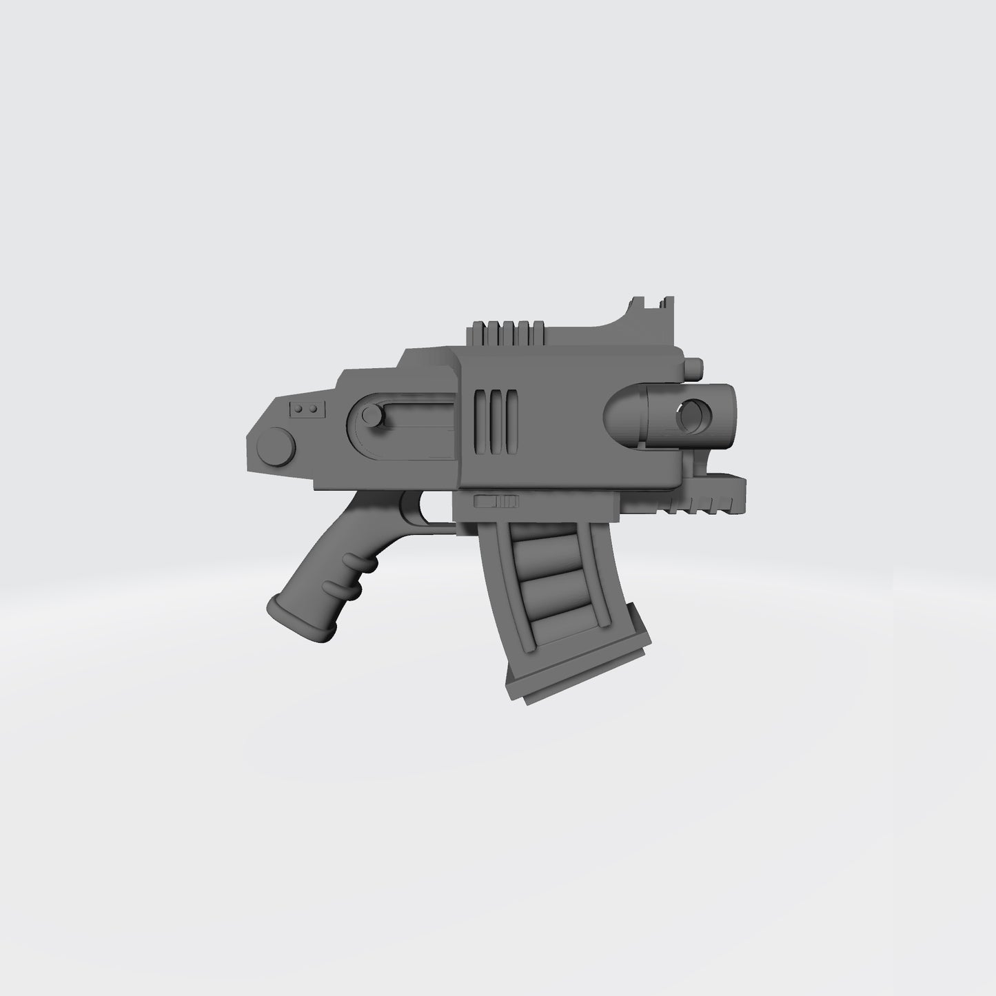 Heavy Thunderstrike Twin Barrel Battle Gun compatible with JoyToy 1:18 scale armored action figures custom resin weapon