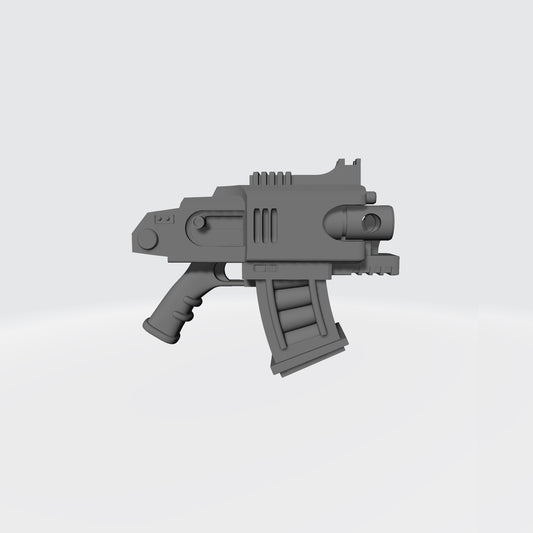 Heavy Thunderstrike Twin Barrel Battle Gun compatible with JoyToy 1:18 scale armored action figures custom resin weapon