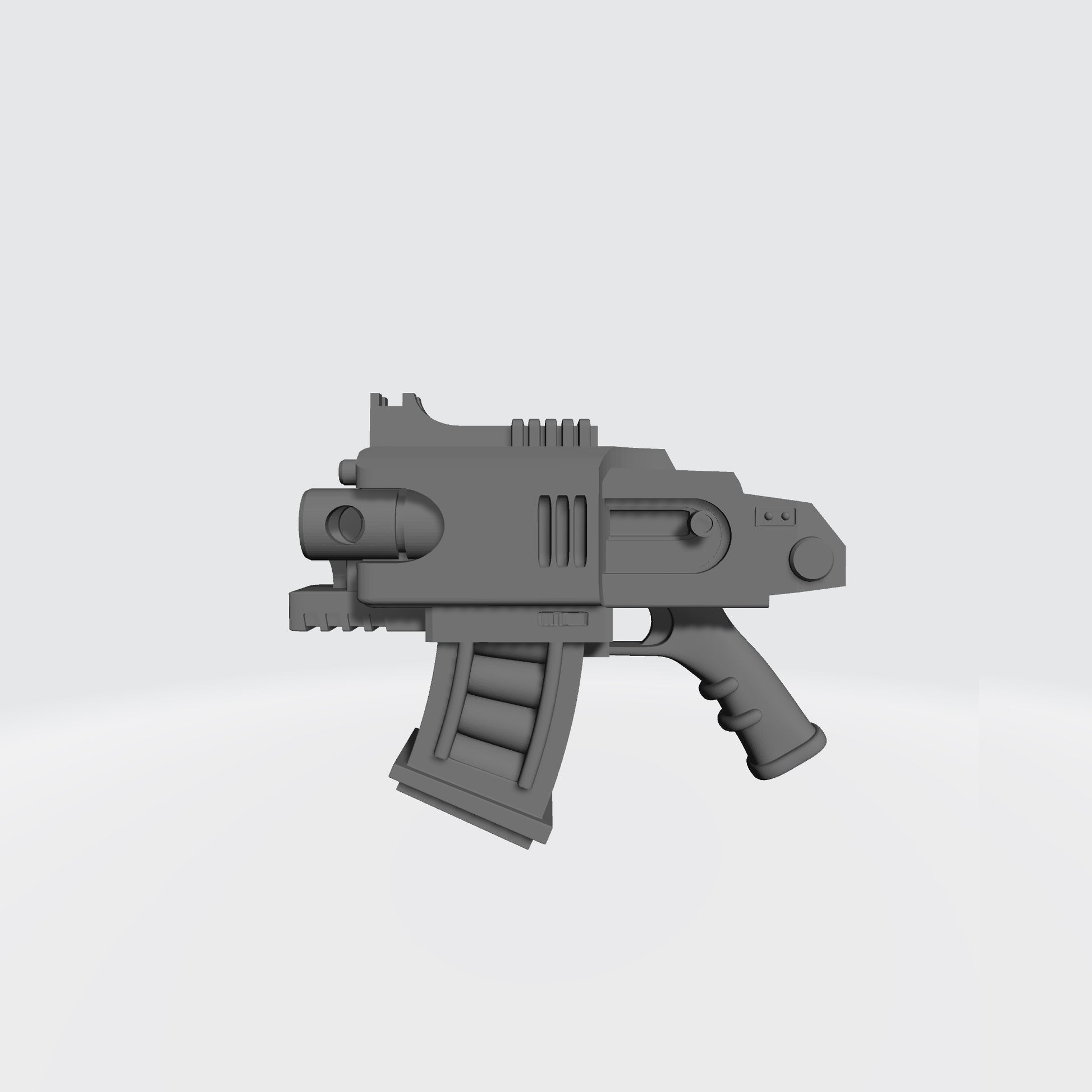 Heavy Thunderstrike Twin Barrel Battle Gun compatible with JoyToy 1:18 scale armored action figures custom resin weapon
