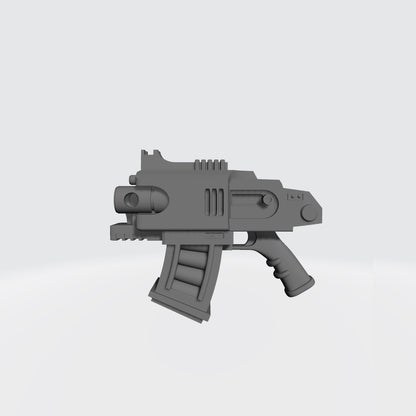 Heavy Thunderstrike Twin Barrel Battle Gun compatible with JoyToy 1:18 scale armored action figures custom resin weapon