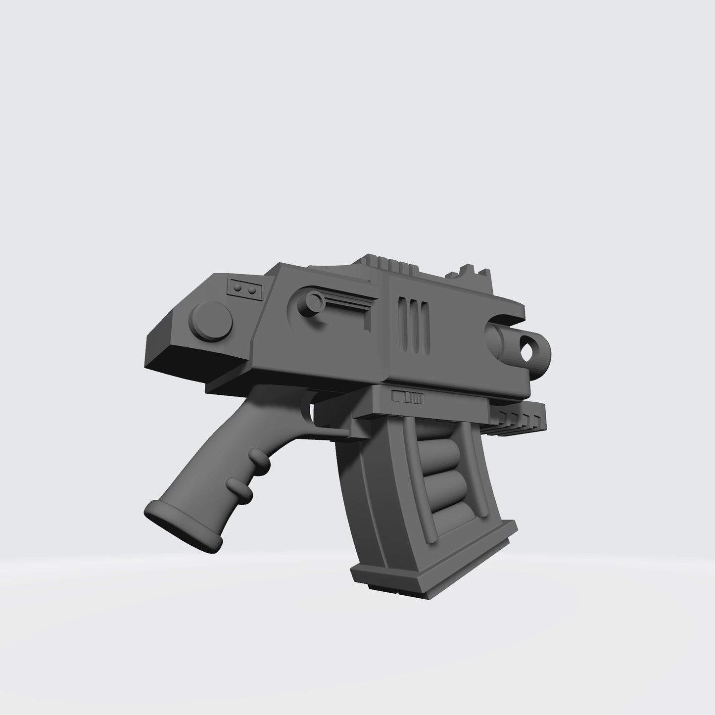 Thunderstrike twin barrel battle gun compatible with JoyToy Terminator 1:18 scale armored action figures custom resin weapon
