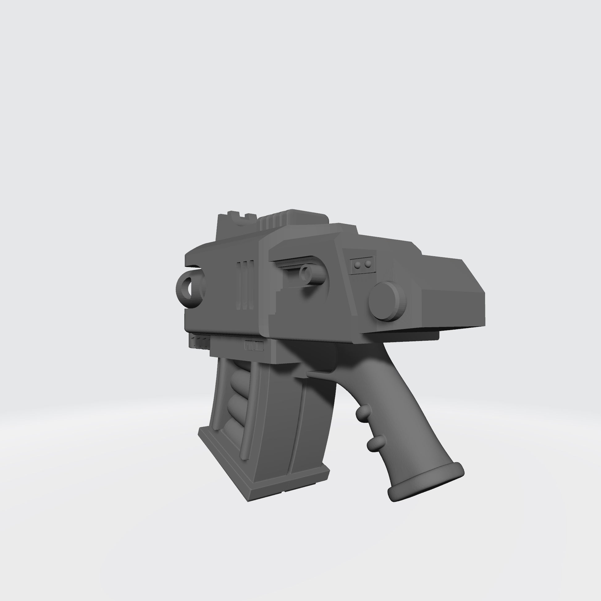 Thunderstrike twin barrel battle gun compatible with JoyToy Terminator 1:18 scale armored action figures custom resin weapon