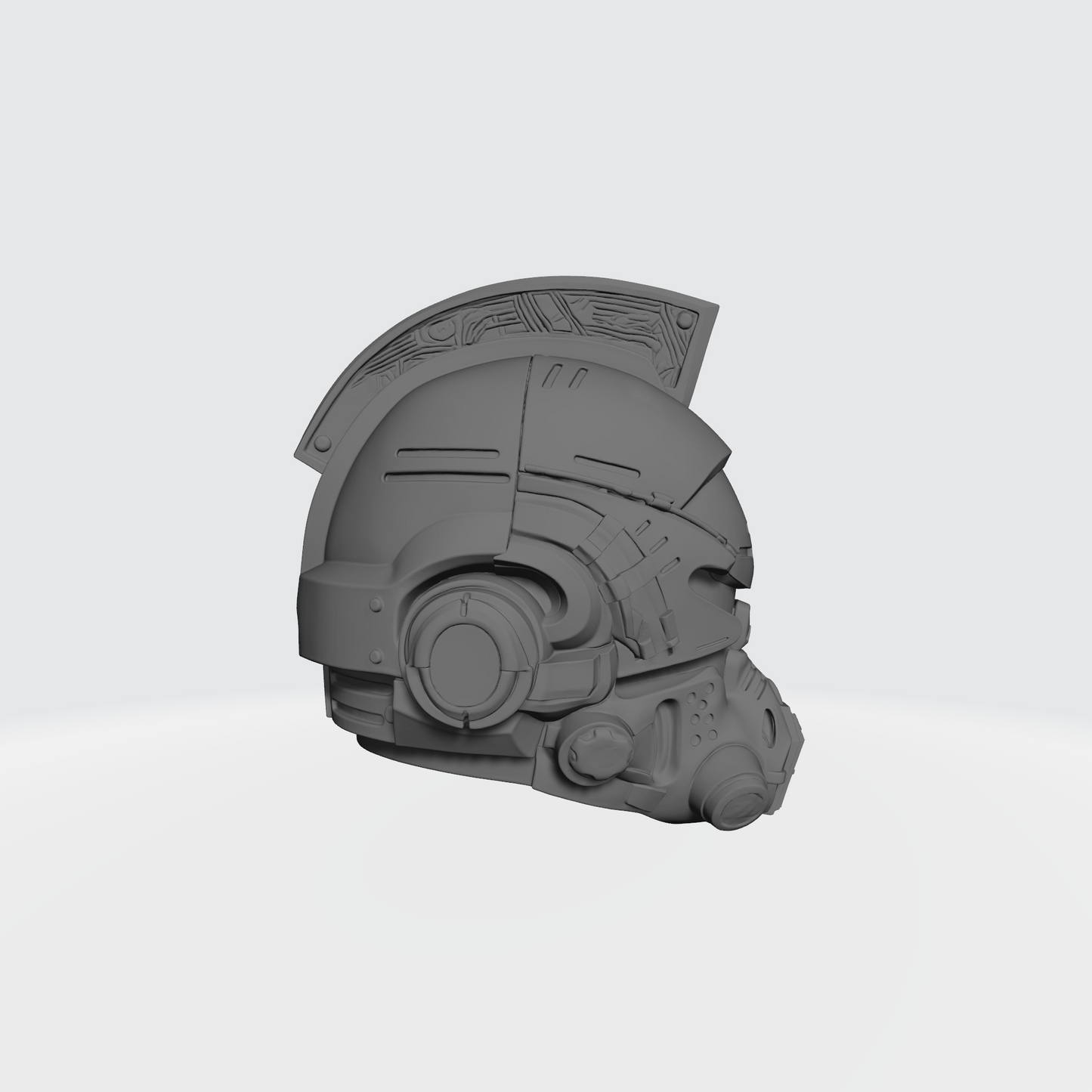 Type 10 Iron Scout V1 Helmet custom resin helmet designed to fit JoyToy 1:18 scale armored action figures.