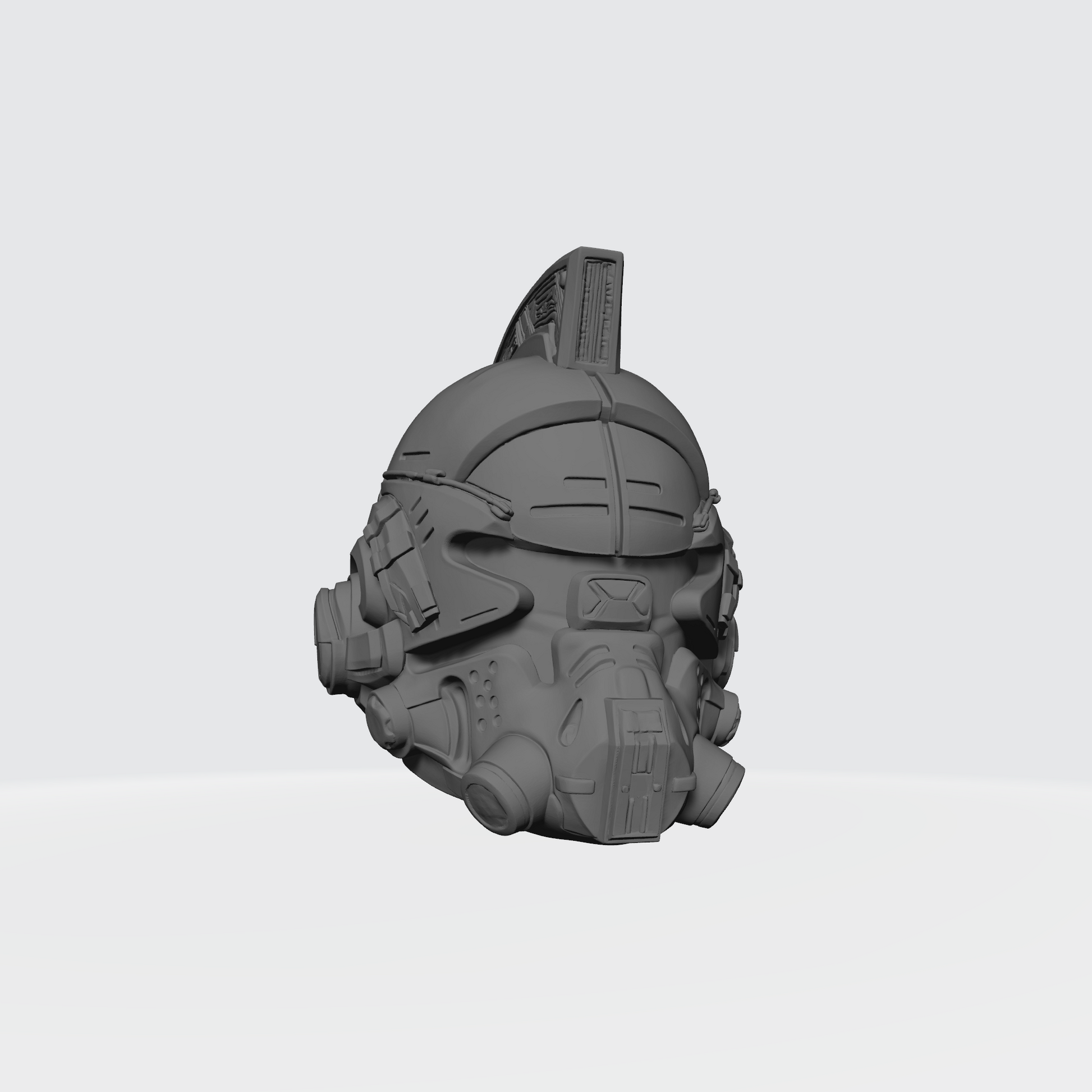 Type 10 Iron Scout V1 Helmet custom resin helmet designed to fit JoyToy 1:18 scale armored action figures.