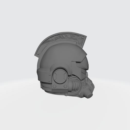 Type 10 Iron Scout V2 Helmet custom resin helmet designed to fit JoyToy 1:18 scale armored action figures.