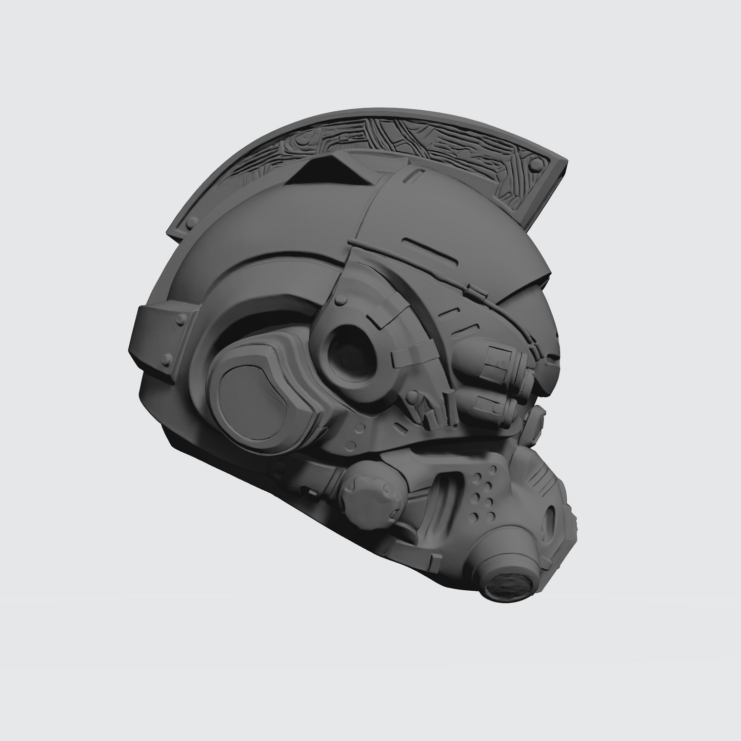 Type 10 Iron Scout V3 Helmet custom resin helmet designed to fit JoyToy 1:18 scale armored action figures.