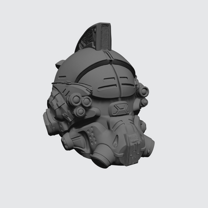 Type 10 Iron Scout V3 Helmet custom resin helmet designed to fit JoyToy 1:18 scale armored action figures.