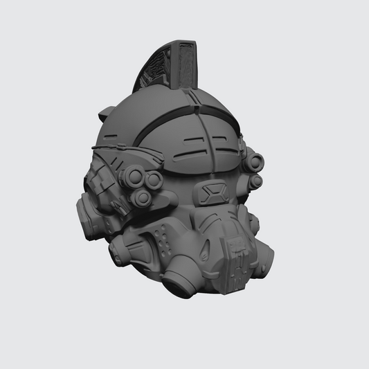 Type 10 Iron Scout V3 Helmet custom resin helmet designed to fit JoyToy 1:18 scale armored action figures.