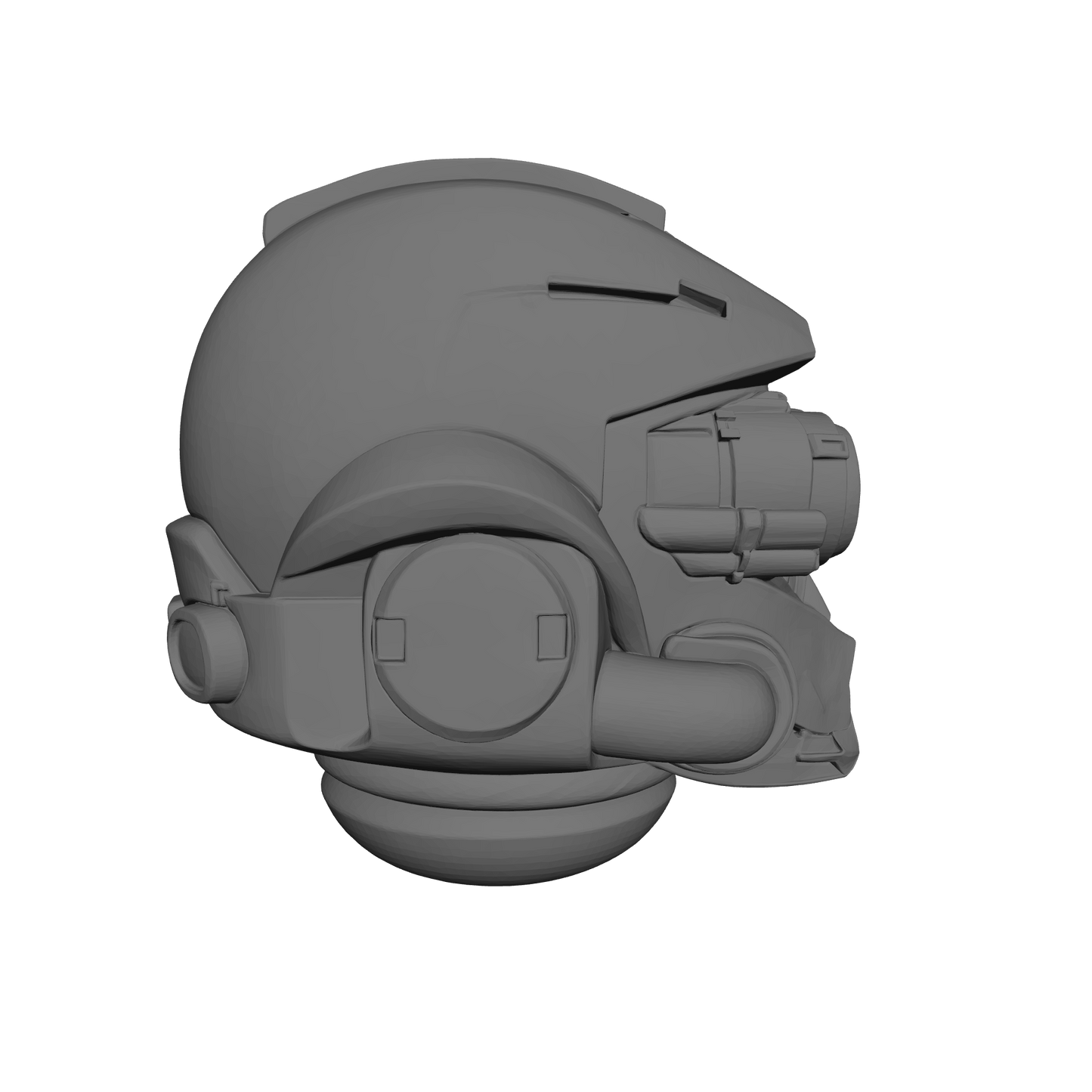 Type 11 Night Assault V2 Helmet custom resin helmet designed to fit JoyToy 1:18 scale armored action figures.