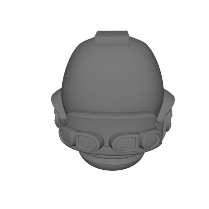 Type 11 Night Assault V2 Helmet custom resin helmet designed to fit JoyToy 1:18 scale armored action figures.
